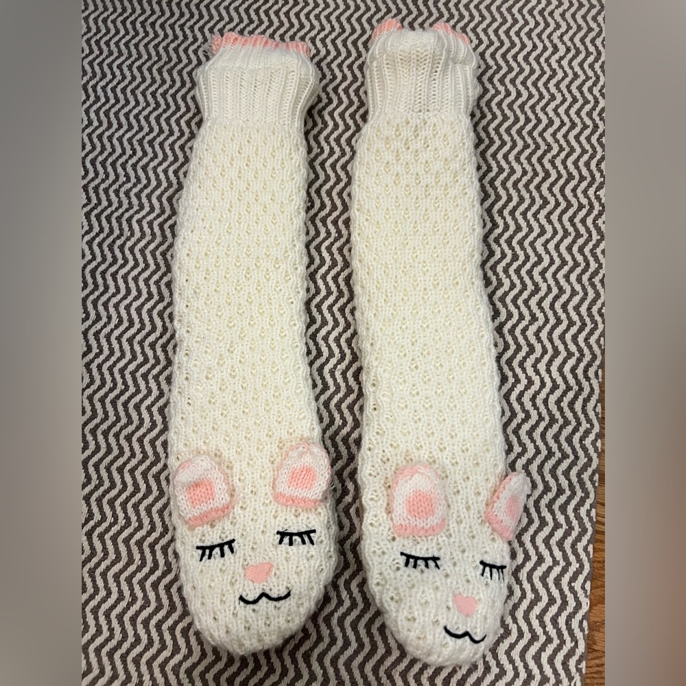 Just Cozy knitted socks/leg warmers